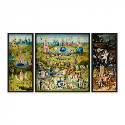 EL JARDIN DE LAS DELICIAS, BOSCH (TRIPTICO)