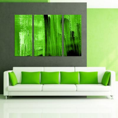 PINTURA VERDE (TRIPTICO)