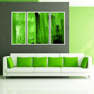 PINTURA VERDE (TRIPTICO)