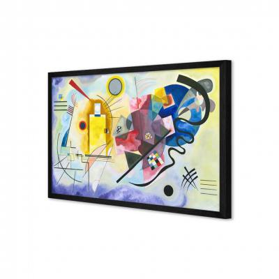 AMARILLO, ROJO Y AZUL, KANDINSKY