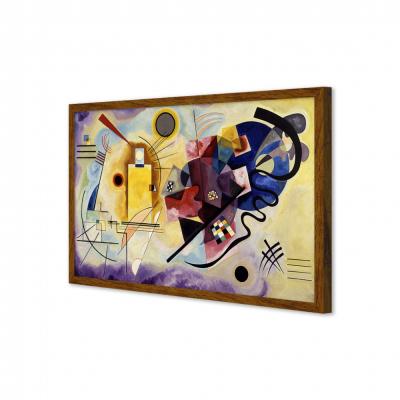 AMARILLO, ROJO Y AZUL, KANDINSKY