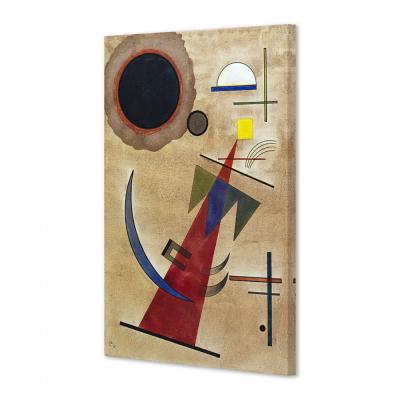 ROJO EN FORMA PUNTIAGUDA, KANDINSKY